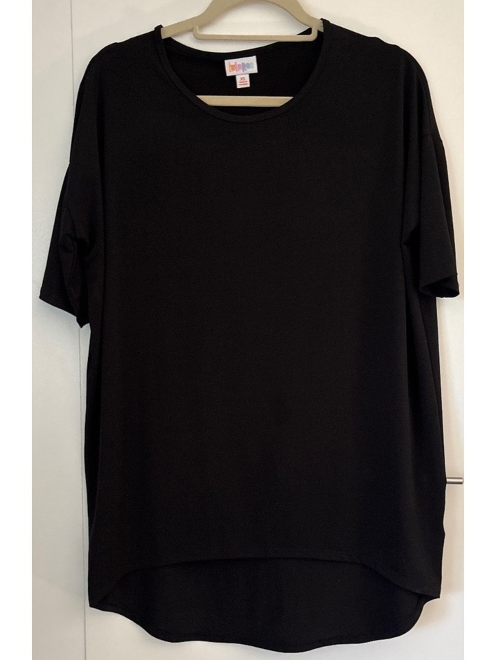 Like New Lularoe Irma, Black, Women’s XS
